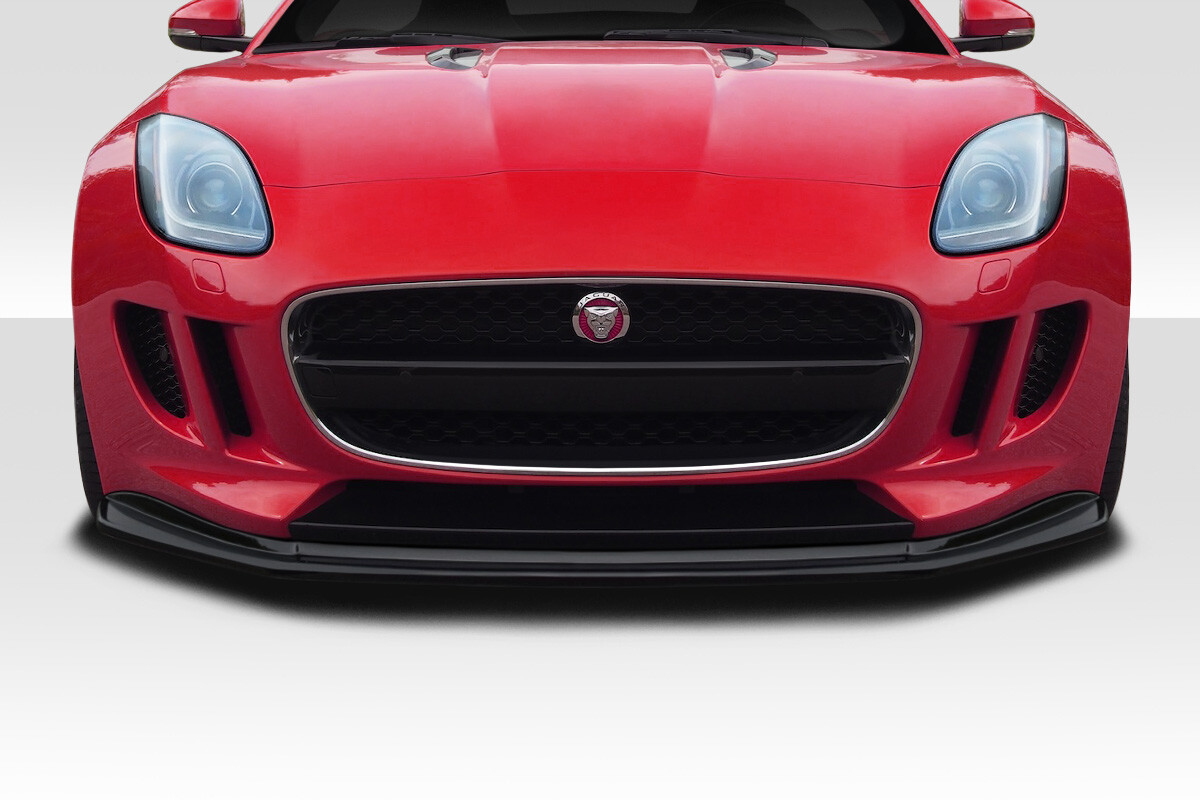 14-17 Jaguar F-Type 2DR Type Max Duraflex Front Bumper Lip Body Kit 116871