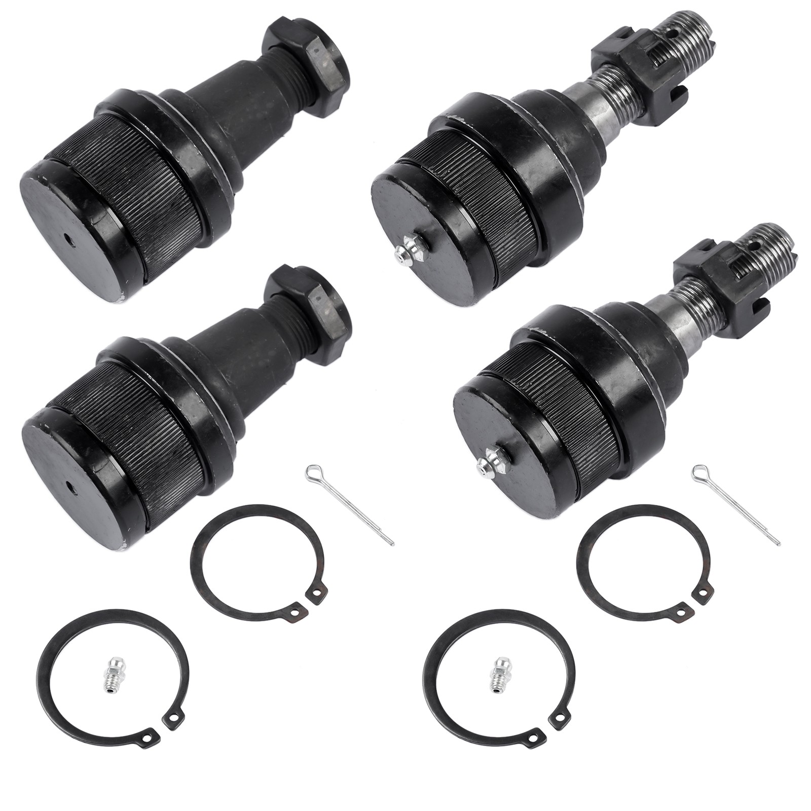 4Pcs Upper & Lower Ball Joint Package For 94-99 Ram 2500 3500 99-24 Ford F250 4W