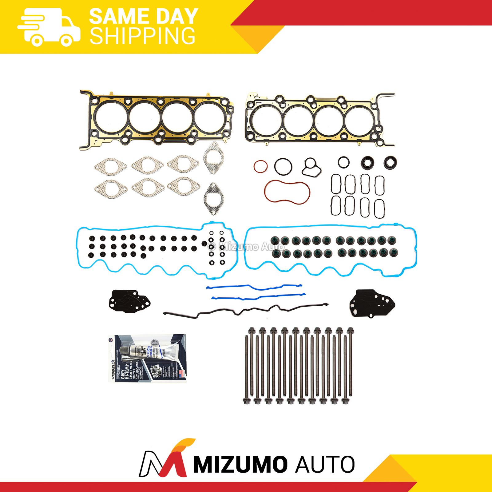 Head Gasket Bolts Set Fit 05-06 Ford Mustang  / 07 Avanti 4.6L SOHC 24V VIN H