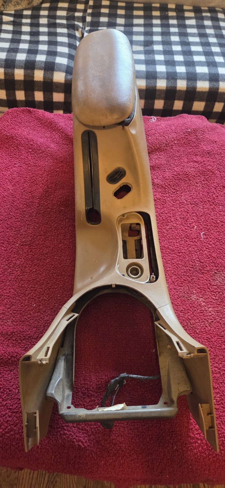 94-98 Mustang  Coupe Convertible Tan Console