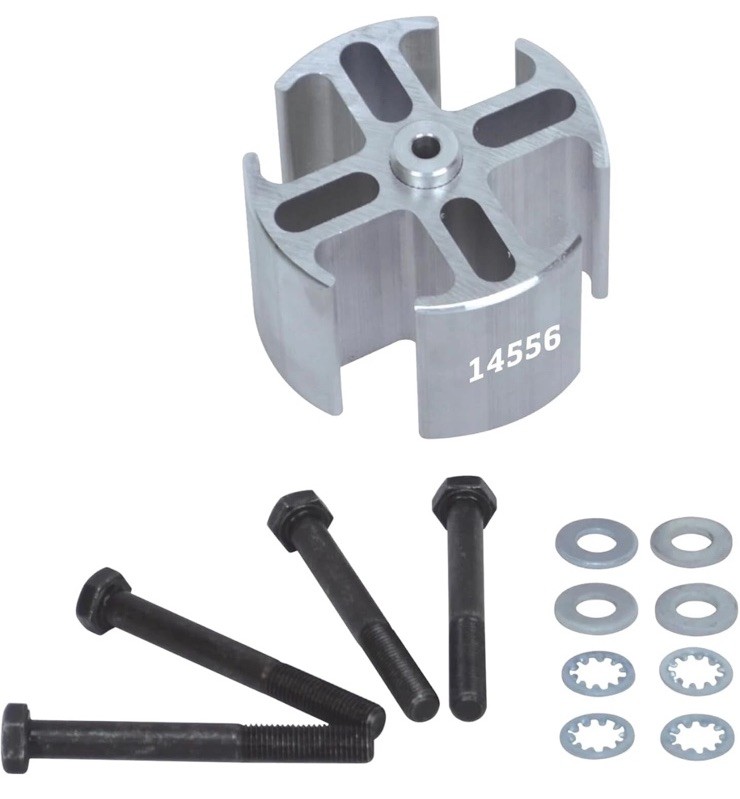Flex-A-Lite 14556 Fan Spacer Kit 2” Thick Aluminum 5/8” Pilot