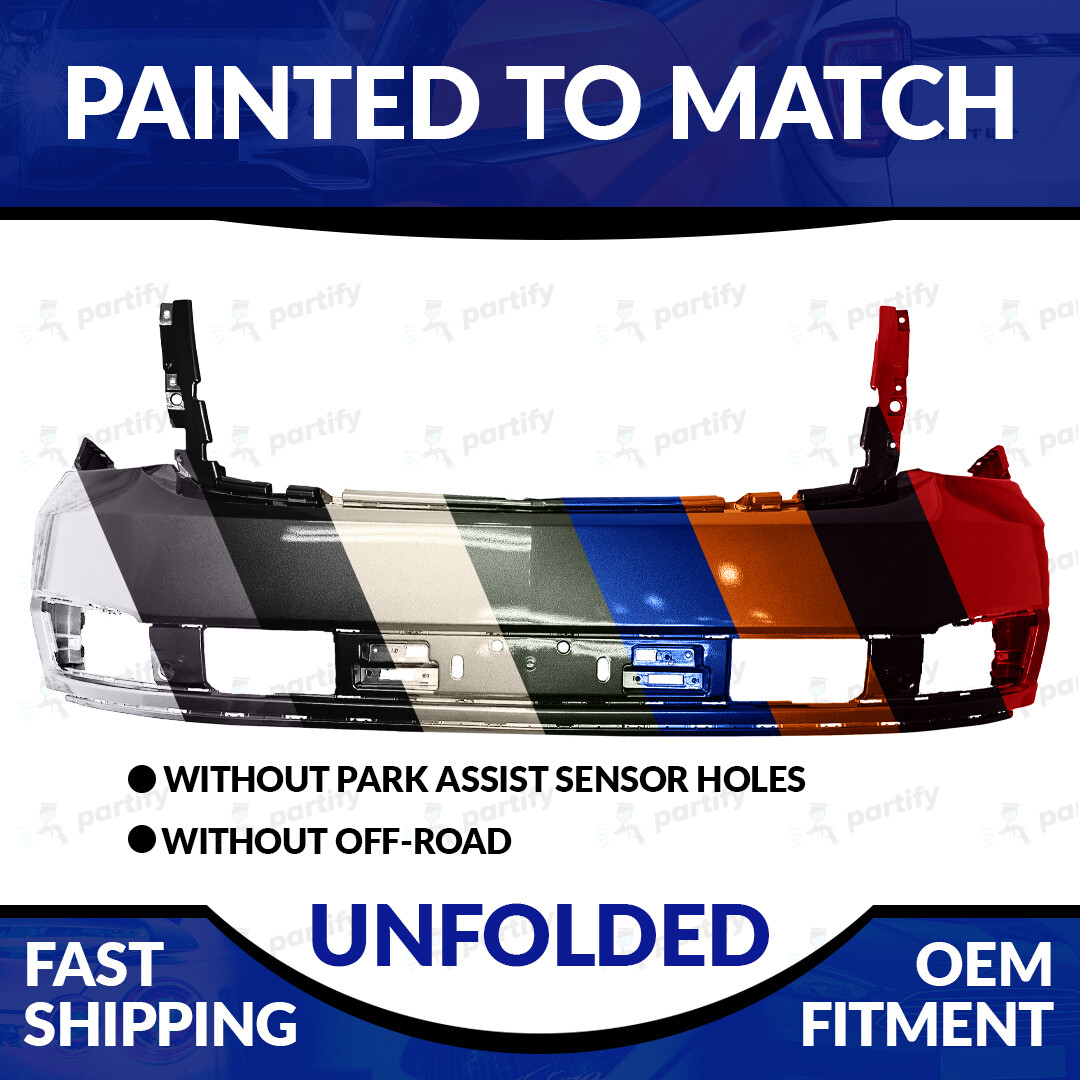NEW Painted 2015-2020 Chevy Suburban/Tahoe Unfolded Front Bumper W/O O NEW Painted 2015-2020 Chevy Suburban/Tahoe Unfolded Front Bumper W/O O