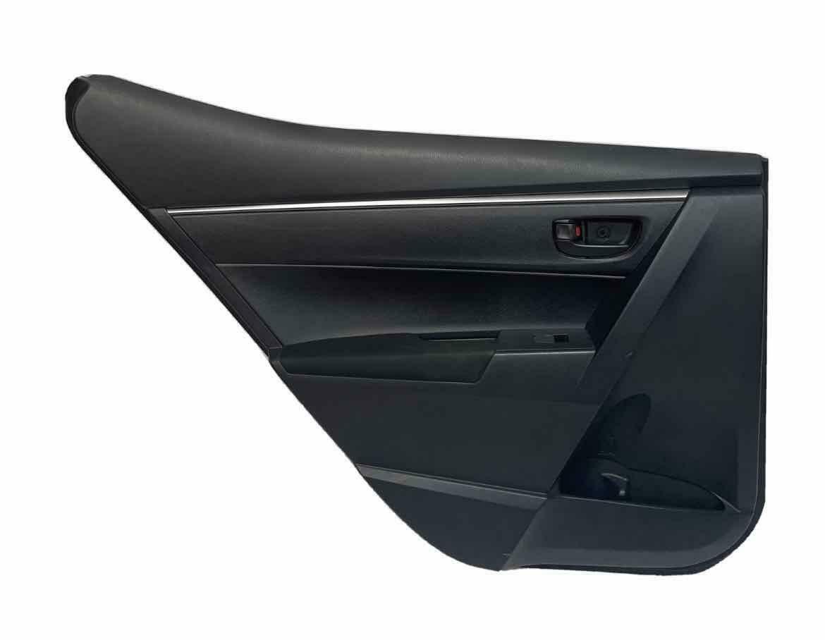 Toyota Corolla LE door panel trim 2014 2015 rear left side black OEM 6778802130