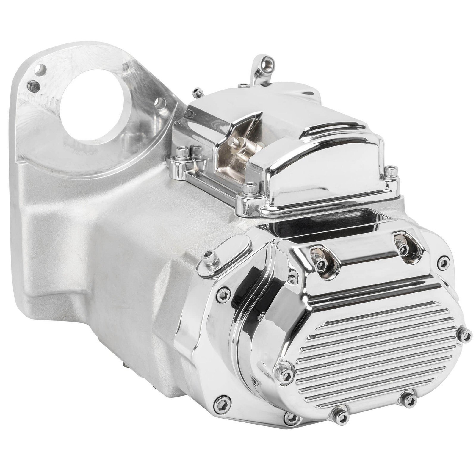 Mid-USA 6 Speed Transmission - Cast Finish - 1990-1999 Harley-Davidson Softail