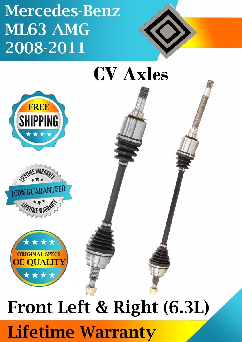 New OE Front CV Axle For 2008-2011 Mercedes ML63 AMG Lifetime Warranty