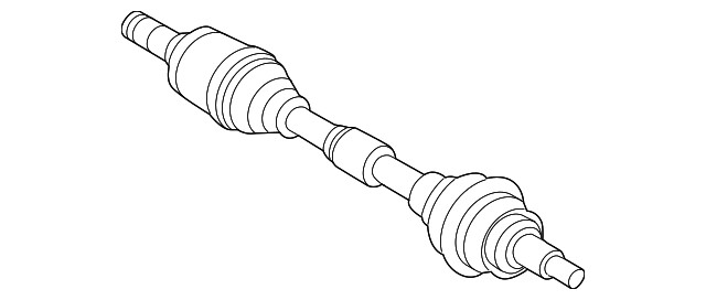 Genuine Mazda Axle Assembly FT16-25-60X