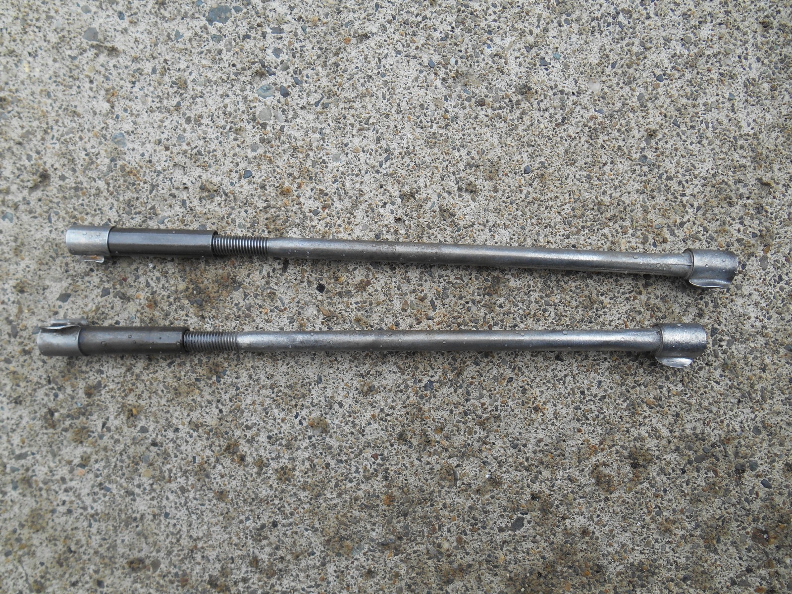 MOPAR 1962-64 413 426 max wedge used crossram carb linkage rods 3447 3705 PAIR MOPAR 1962-64 413 426 max wedge used crossram carb linkage rods 3447 3705 PAIR