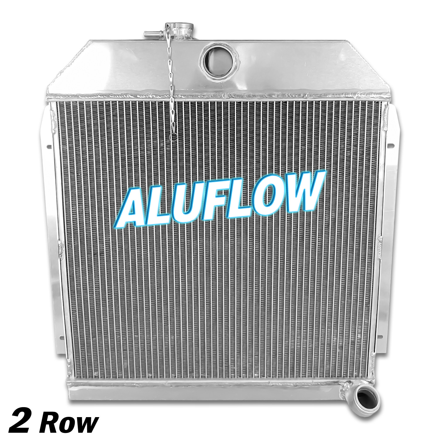 1949 -52 Plymouth, Dodge, Chrysler & DeSoto 2 Row WR Radiator, Straight 6