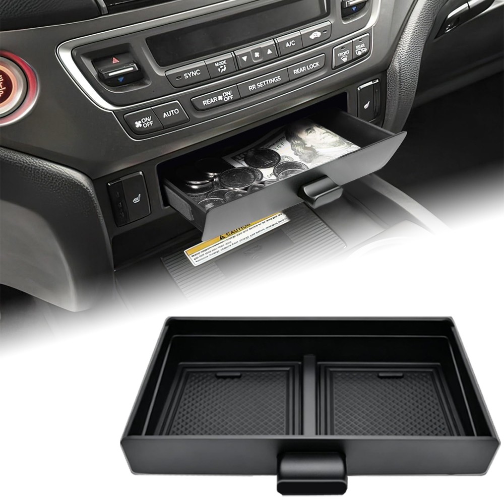 For Honda Ridgeline 2017-2026/ Pilot 2016-2022 Center Console Insert Drawer Box
