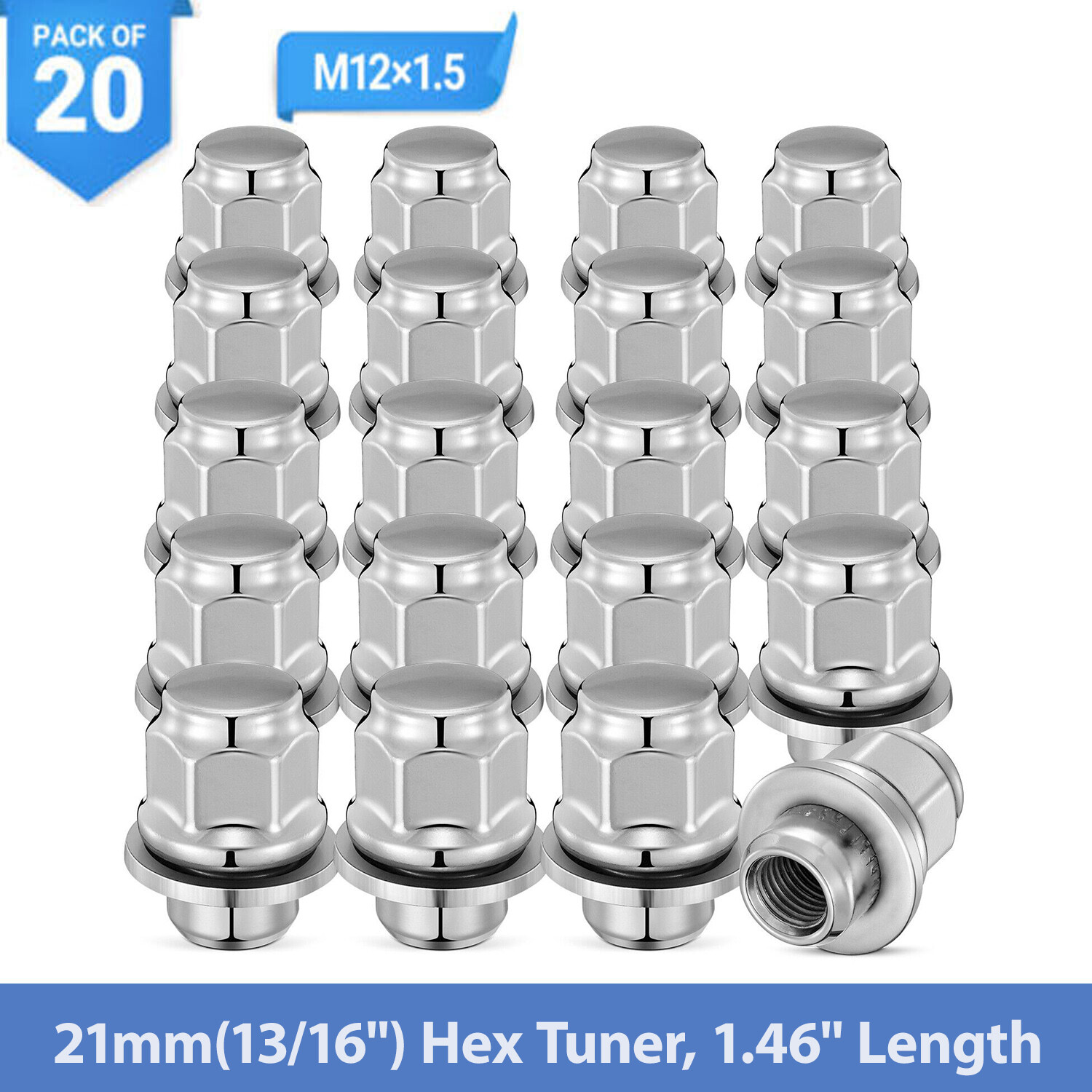 20pcs M12x1.5 Chrome Wheel Lug Nuts for Toyota Avalon Camry Highlander Lexus 20pcs M12x1.5 Chrome Wheel Lug Nuts for Toyota Avalon Camry Highlander Lexus