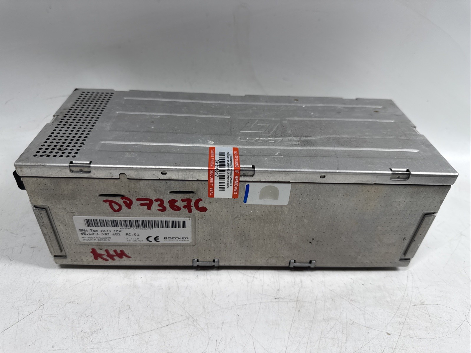 02-08 BMW E65 E66 745 750 760 AMP TOP HIFI BECKER LOGIC 7 AUDIO AMPLIFIER 02-08 BMW E65 E66 745 750 760 AMP TOP HIFI BECKER LOGIC 7 AUDIO AMPLIFIER