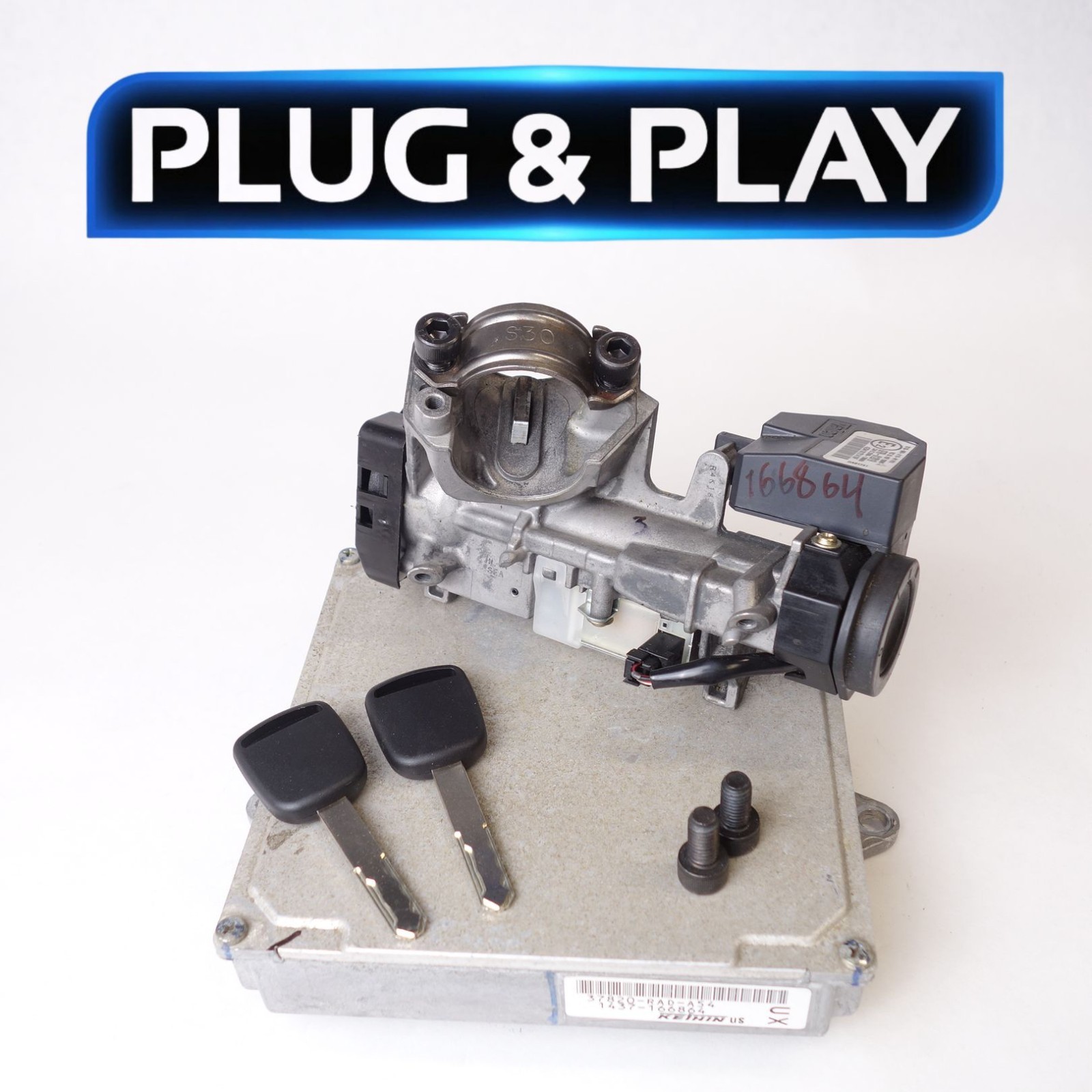 37820-RAD-A54 Honda Accord 2005 2.4L AT Engine Computer Plug N Go.
