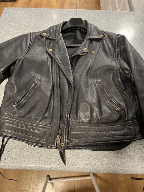 Langlitz Leathers Women's Fringed Columbia Motorcycle Jacket Sz48 Langlitz Leathers Women's Fringed Columbia Motorcycle Jacket Sz48
