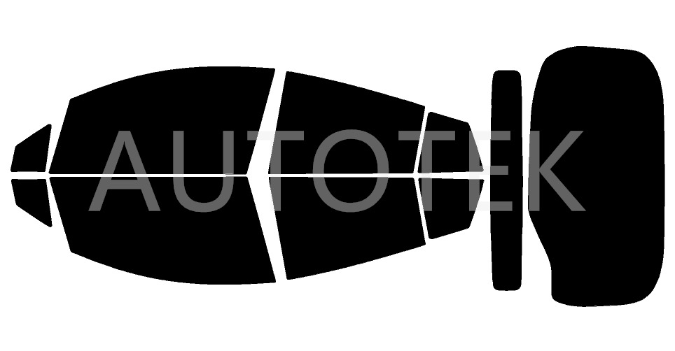 PreCut Window Film Any Shade VLT For Toyota Prius 2016-2022 Tinting Films