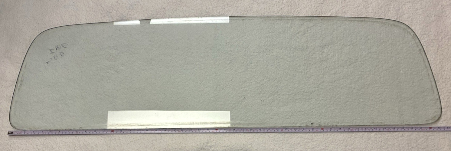 ORIGINAL 61-66 FORD F100 F250 TRUCK REAR WINDOW GLASS,CAR-LITE,GREEN,CAB,OEM,19- ORIGINAL 61-66 FORD F100 F250 TRUCK REAR WINDOW GLASS,CAR-LITE,GREEN,CAB,OEM,19-