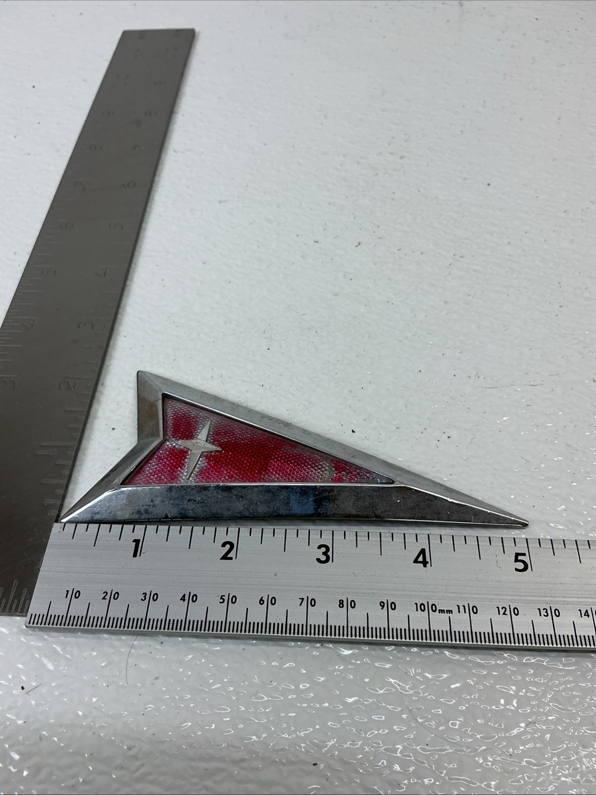 Pontiac Arrowhead Emblem Logo 2” Wide OEM 6S6