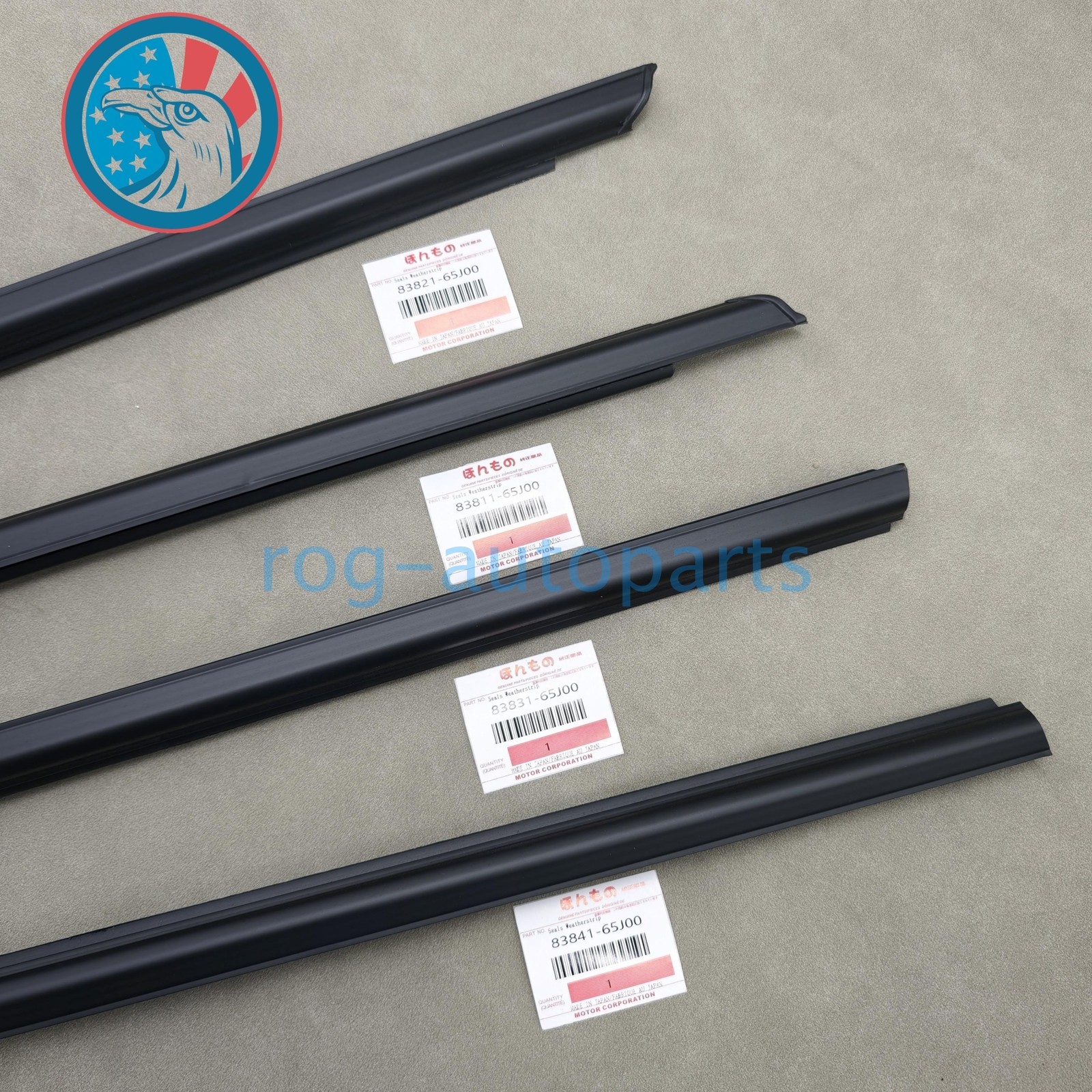 NEW Windows Exterior Molding Weatherstrip Seal For Suzuki Escudo & Grand Vitara