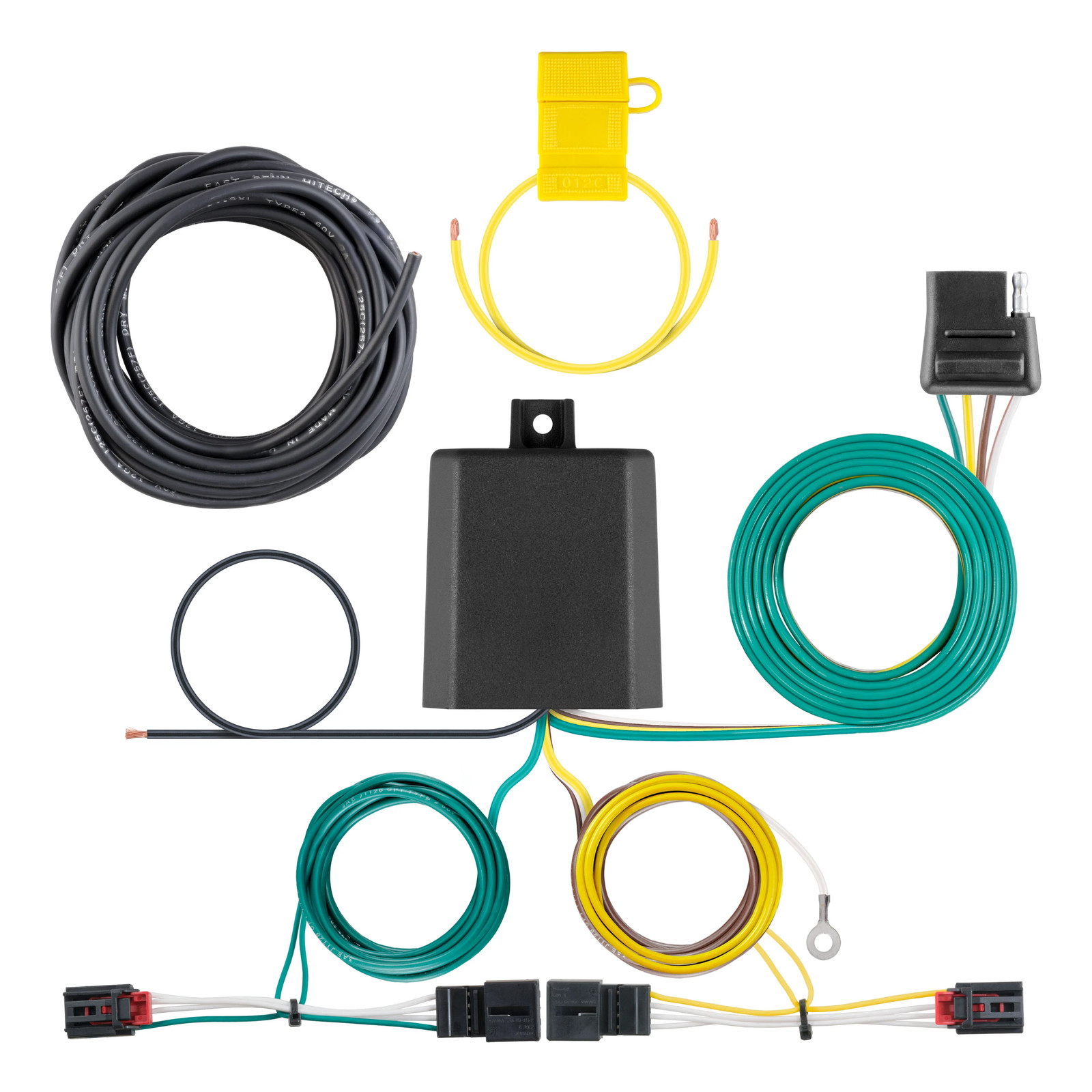 T-Connector Custom Wiring Harness Trailer Hitch Towing Trailer Lights CURT 56374
