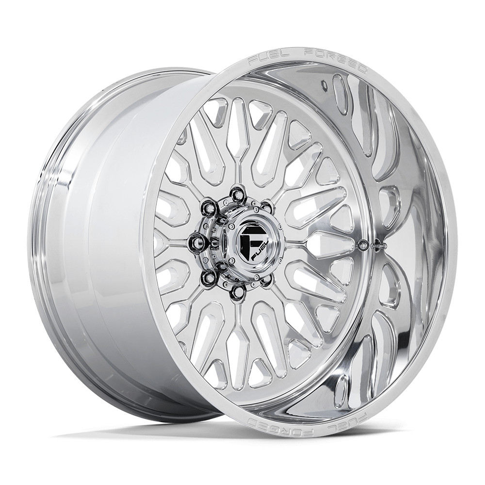 22x12 Fuel Off-Road FF109 Grin Polished FORGED Wheel 8x6.5 (-40mm)