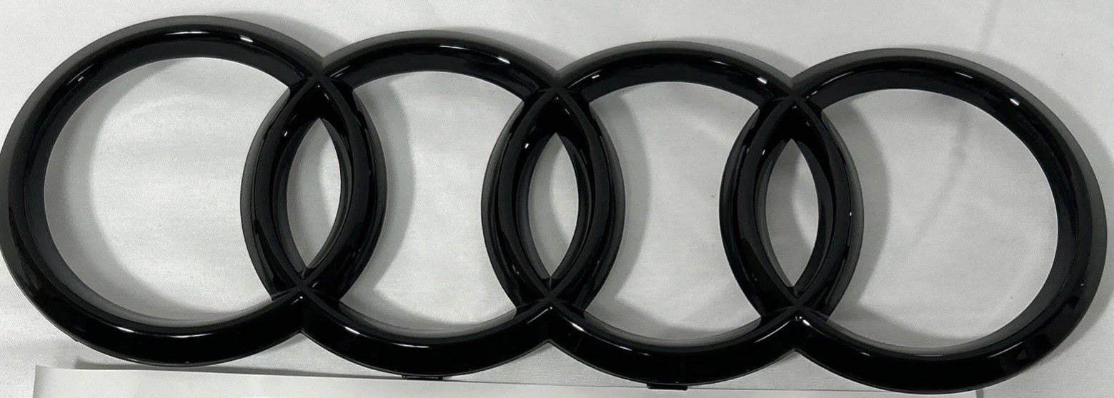 AUDI 4Ring Front Grille 285mm X 99mm For Q2,Q3,Q5,Q7,A6,A7,A8,S4,S5,S6,S7 AUDI 4Ring Front Grille 285mm X 99mm For Q2,Q3,Q5,Q7,A6,A7,A8,S4,S5,S6,S7