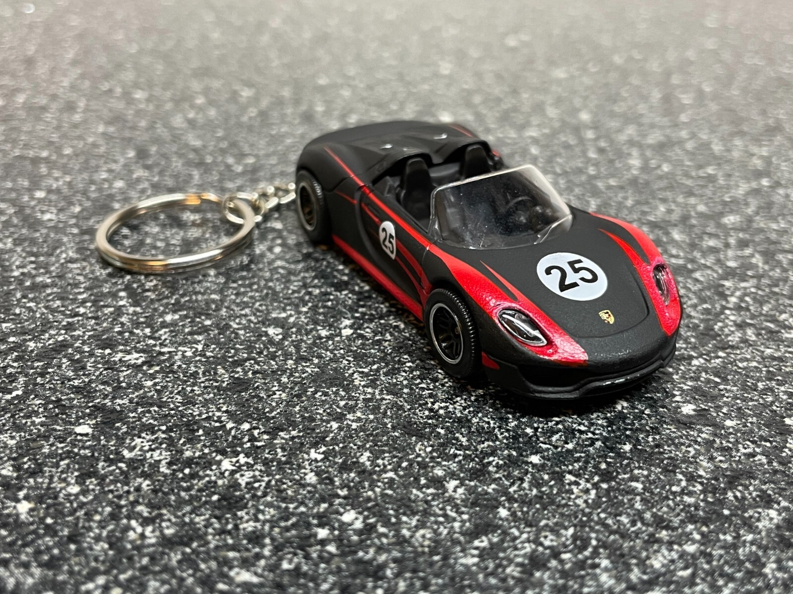 Fits Porsche 918 Spyder Keychain Hot Wheels Car Custom Hypercar