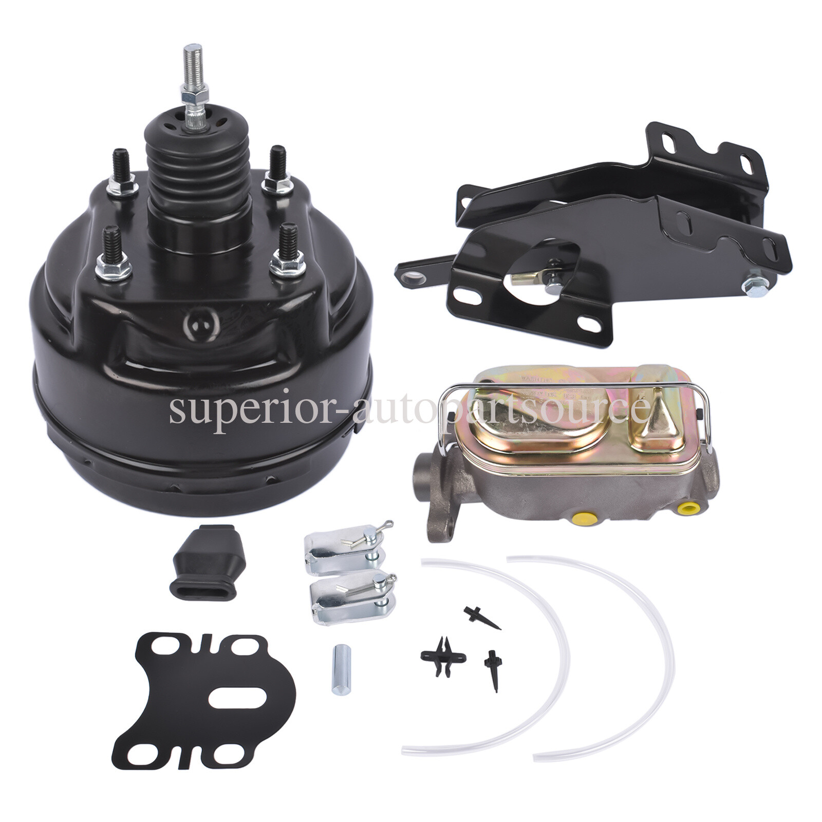 For 1967-1971 Ford Fairlane Torino 8'' Dual Power Brake Booster Conversion Kit