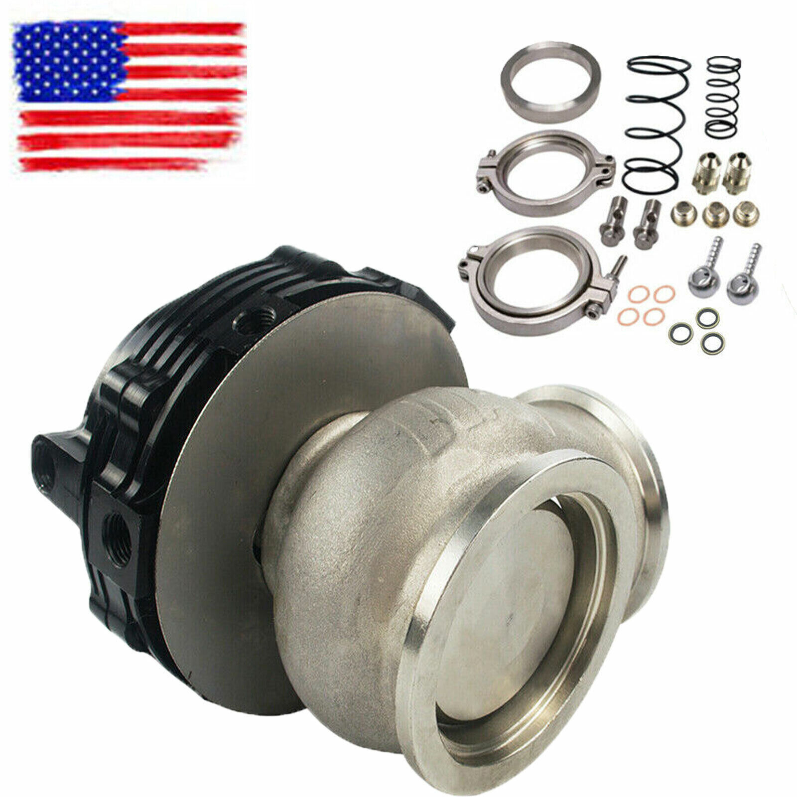 Fits Tial 44mm External Wastegate MVR V-Band Flange Turbo USA 2-3 Day Delivery