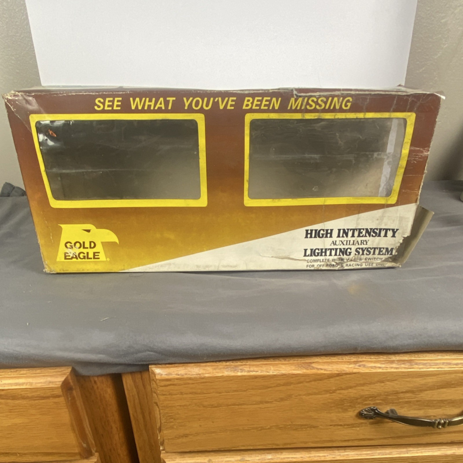 Vintage Off-road Light Kit From 1984. New In Box. Box Is Rough.