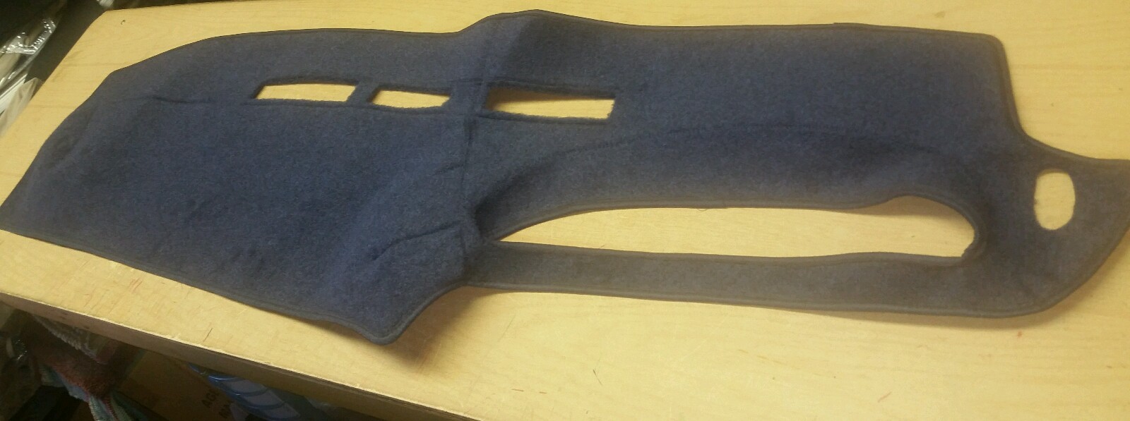 1995-1996 CHEVROLET SILVERADO DASH COVER NAVY BLUE POLYCARPET 