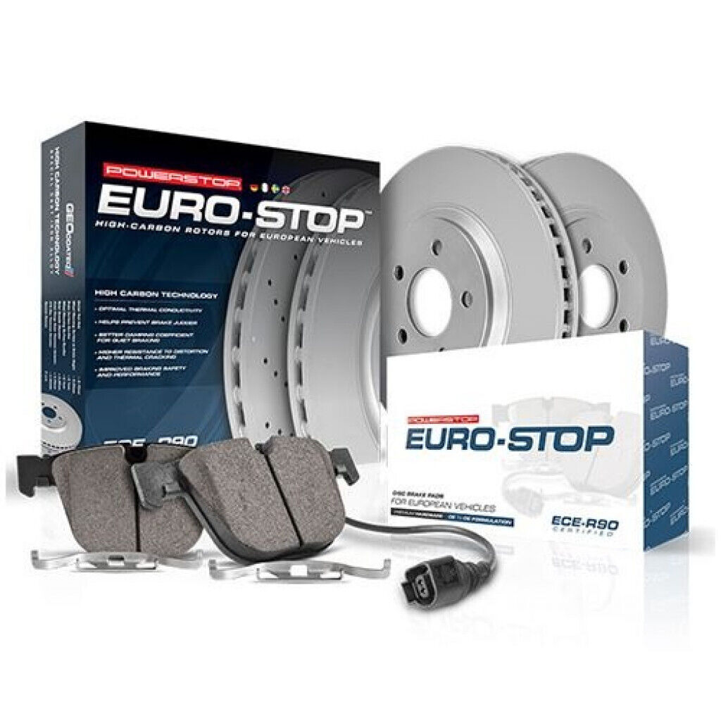 Power Stop Brake Kit For Volkswagen Passat 2006-2010 | Front | Euro-Stop