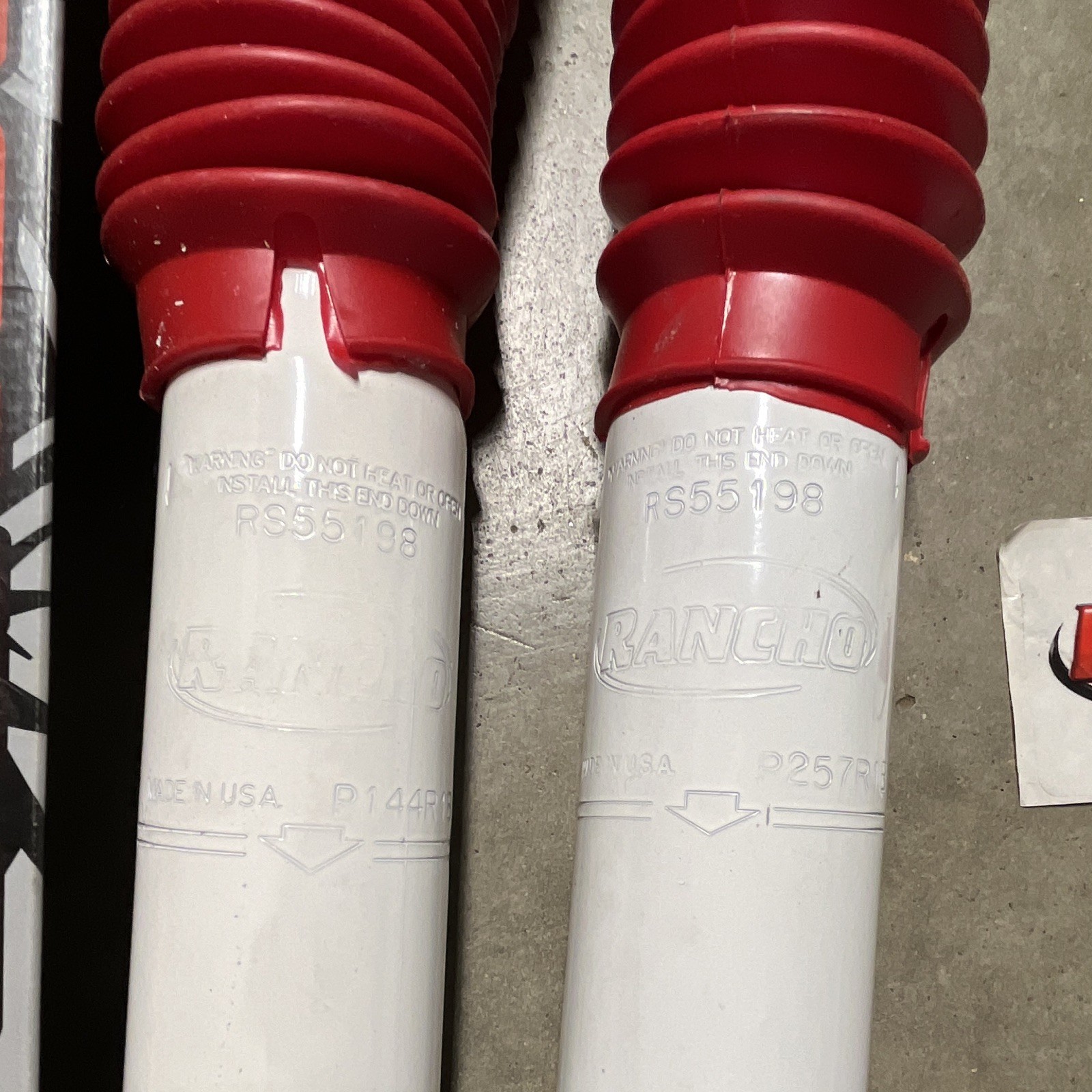 Rancho Rs55198 Rear Shock Absorber