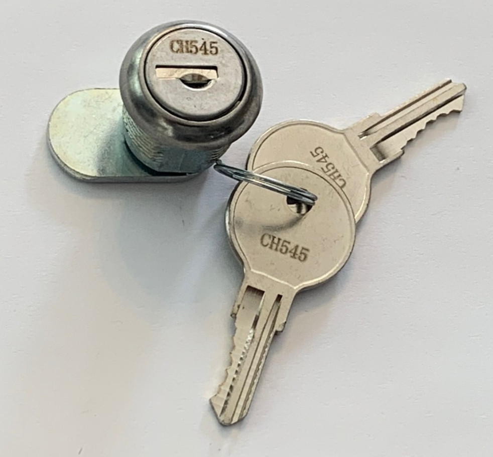 Brand New Buyers Products 19CH545 Lock Cylinder and 2 Keys Brand New Buyers Products 19CH545 Lock Cylinder and 2 Keys
