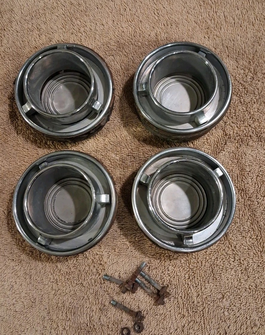 1955 Buick Super Century Roadmaster Fender Portholes Ventiports Set of 4
