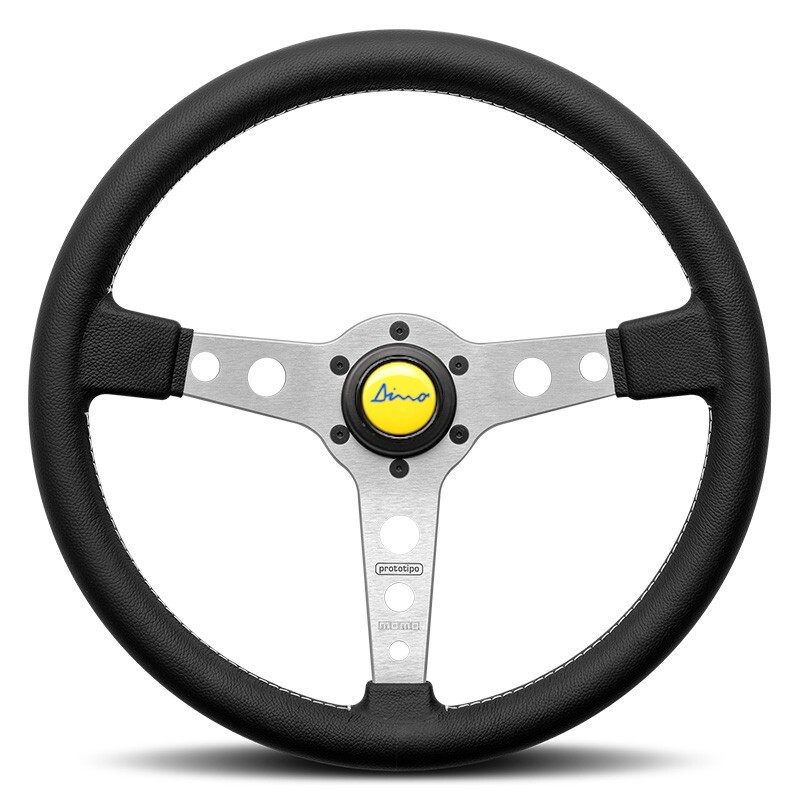 Ferrari Dino 206 246 V6 GT GTS MOMO Prototipo Steering Wheel 370mm Leather New