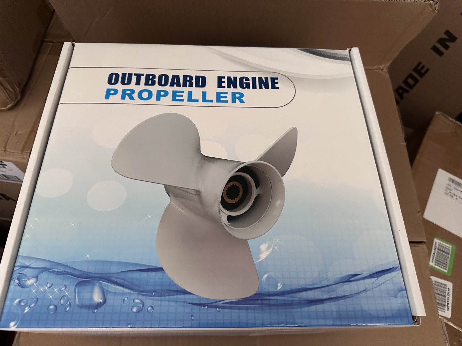 For Yamaha Outboard Compatible Propeller 13 1/2x15-K Aluminum 6E5-45947-00-EL
