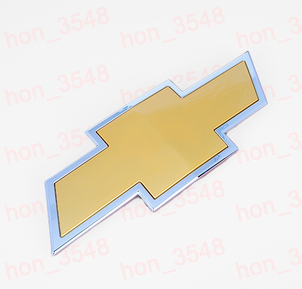 Front Bowtie Emblem Gold Chrome Fit 2011-2014 Silverado 2500HD 3500HD PN22829420 Front Bowtie Emblem Gold Chrome Fit 2011-2014 Silverado 2500HD 3500HD PN22829420