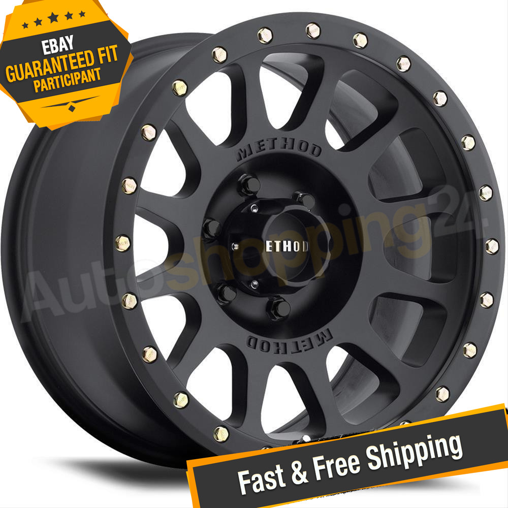 Method Race 305 NV Wheel 17x8.5 (0, 8x170, 131) Black Single Rim