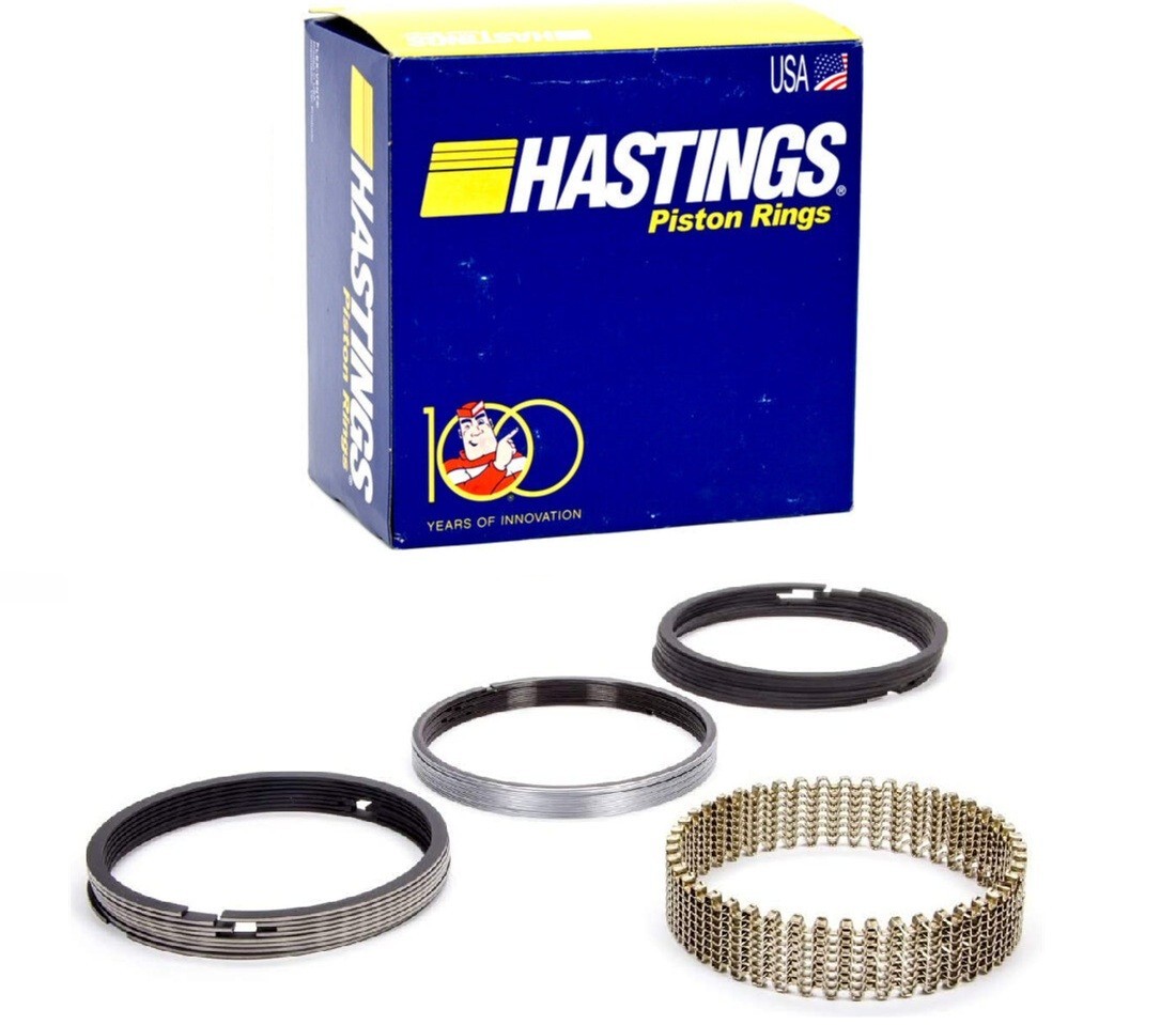 Hastings CAST Standard 4.00 Piston Rings Chevy SBC 327 350 383 5/64 5/64 3/16