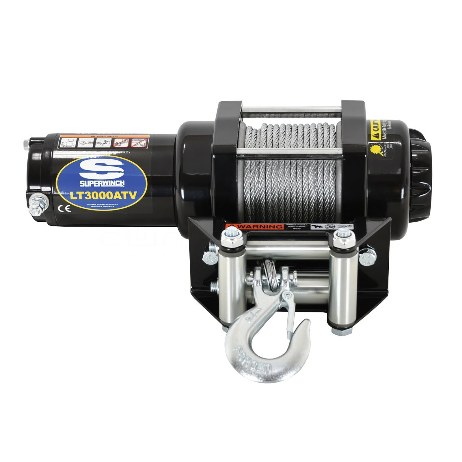 SUPERWINCH 1130220 3000# ATV Winch w/Roller Fairlead