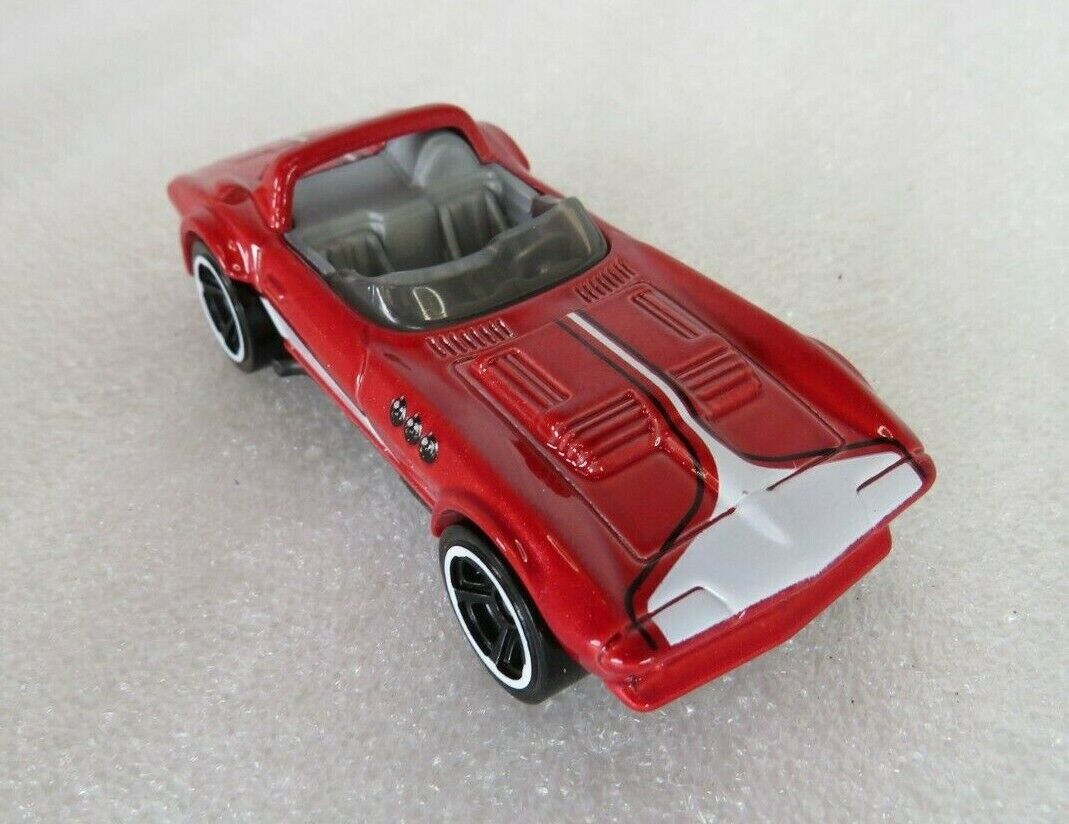 ❤️Corvette Grand Sport Roadster (Red) - Corvette - Hot Wheels Basic Loose (2021)