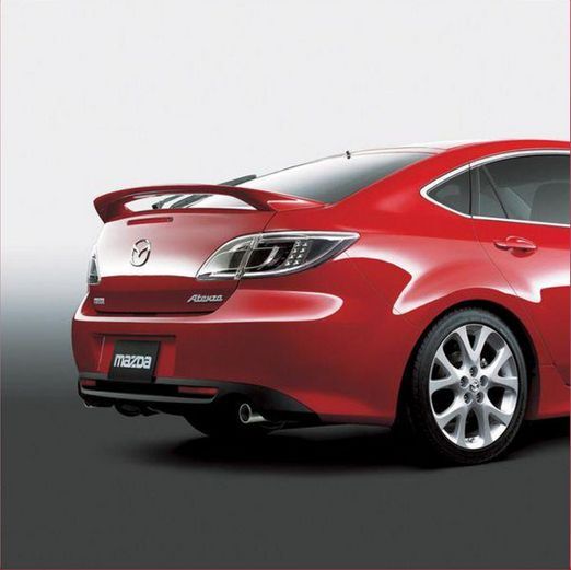 For 09-12 Mazda 6 Sedan 4 Doors UNPAINTED Rear Wing Spoiler OE Style No Light