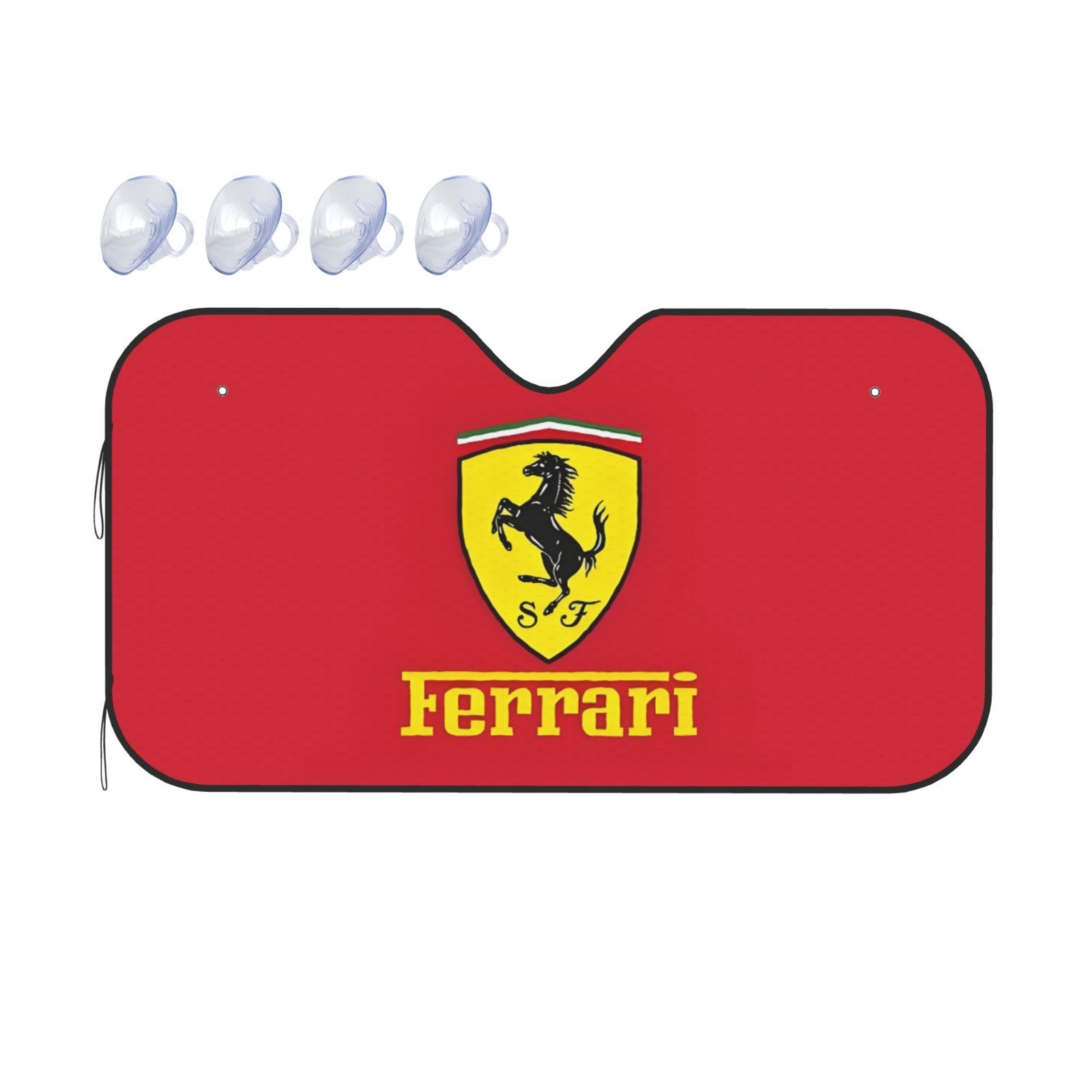 Ferrari Windshield Sunshade Visor Protector Keep Vehicle Cool Size M