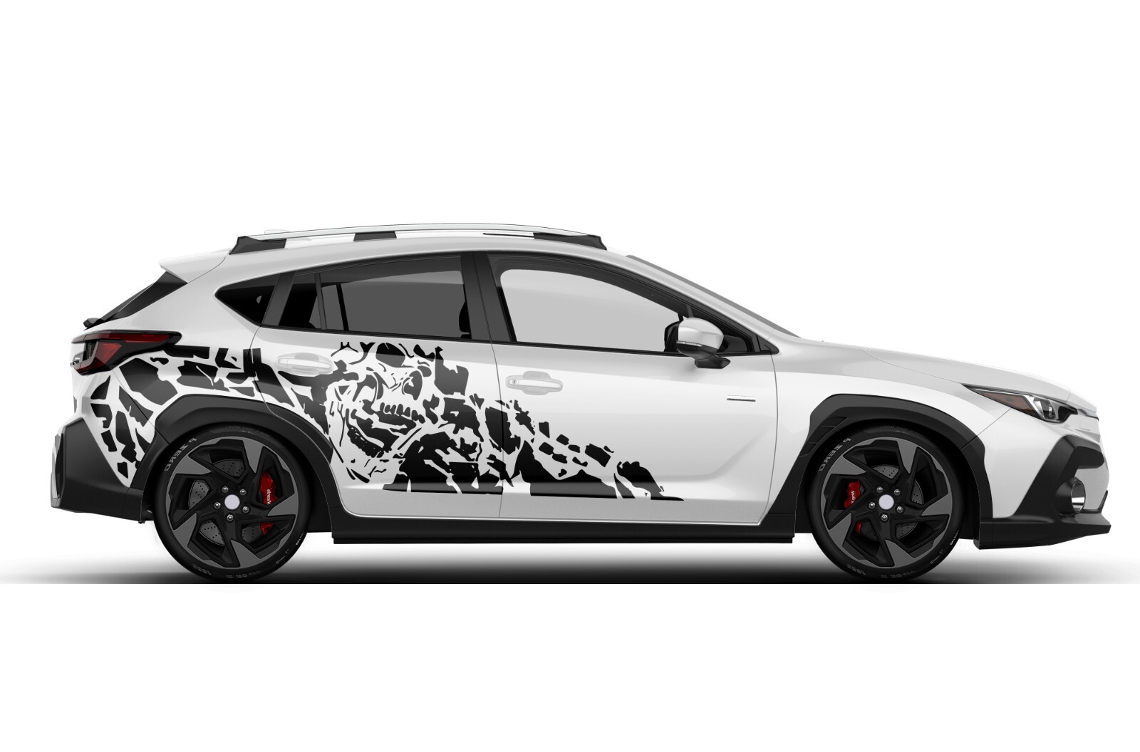 Nightmare Graphic design Decal for Subaru Crosstrek Sticker vinyl 2018 - Present