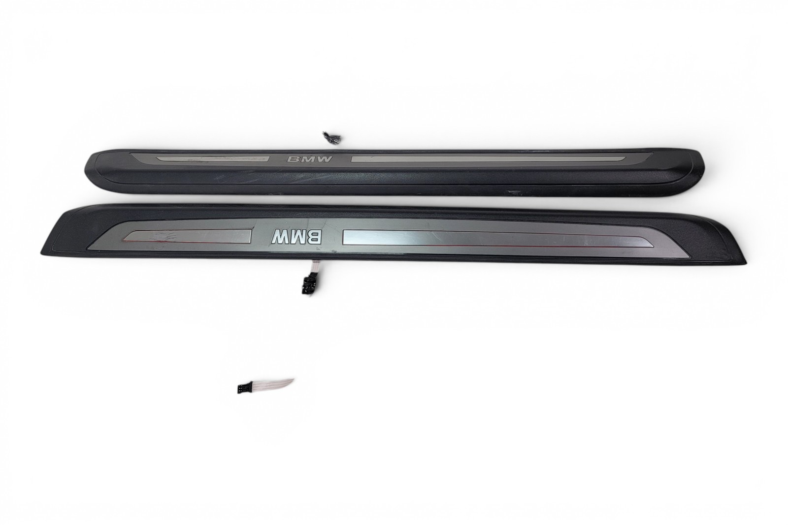 2006-2010 BMW 650i E63 E64 Illuminated Door Sill Plate Set, 51-47-7-079-959, F03
