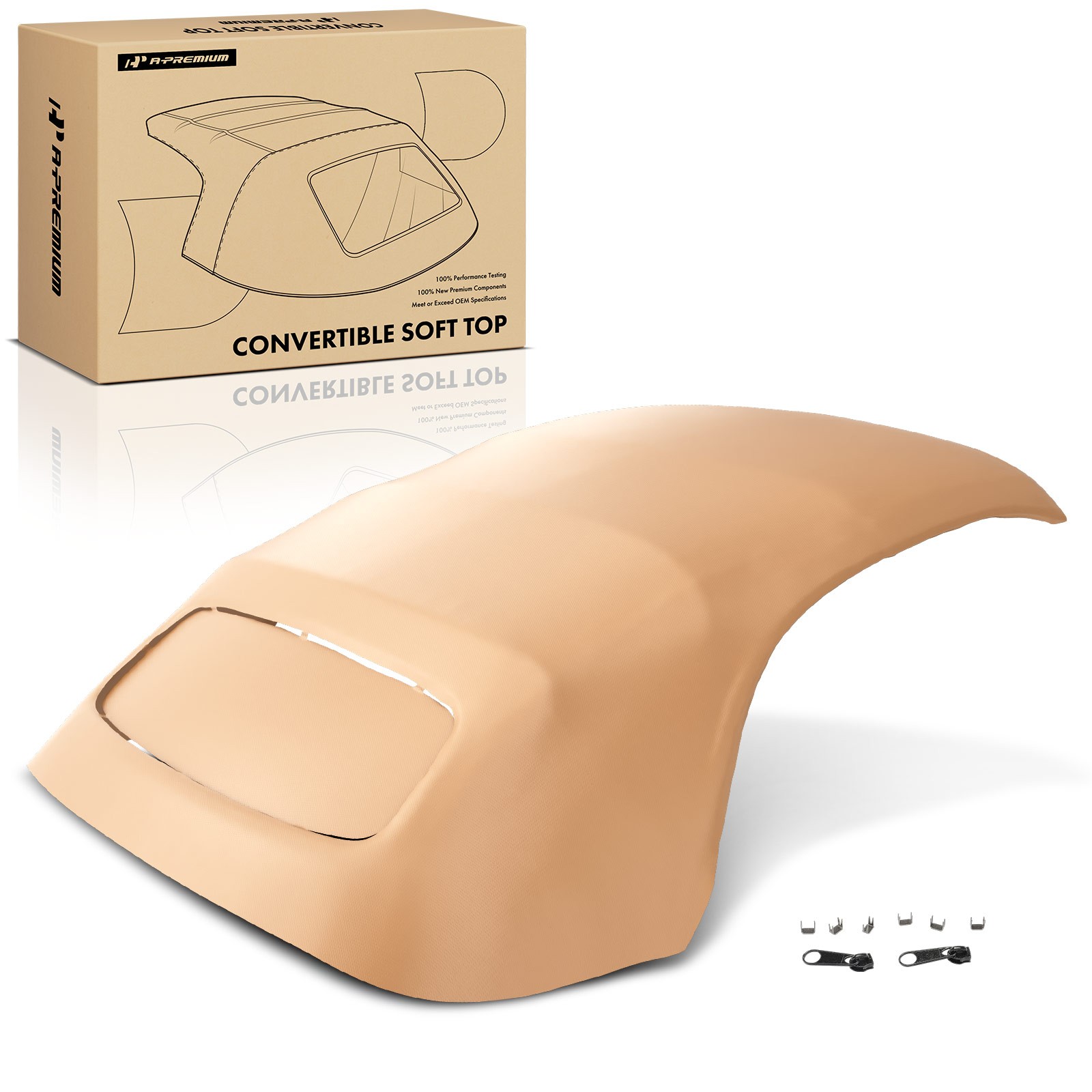 A-Premium Oyster Convertible Soft Top for Porsche PORSCHE-997-02-12-OYSTER-STF