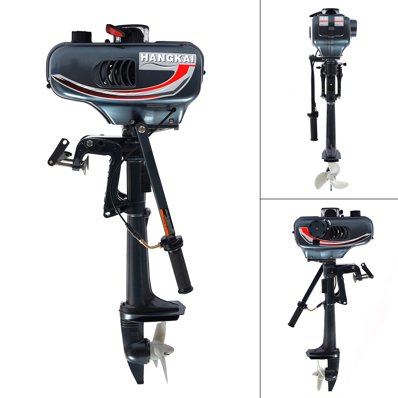 2/4 Stroke Outboard Motor Fishing Boat Engine Air /water-cooling System CDI