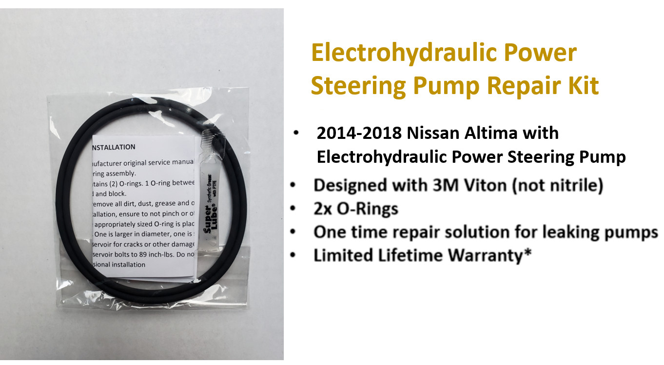 For 2013-2018 Nissan Altima EHPS Power Steering Pump O-Ring Repair Kit-Upgraded
