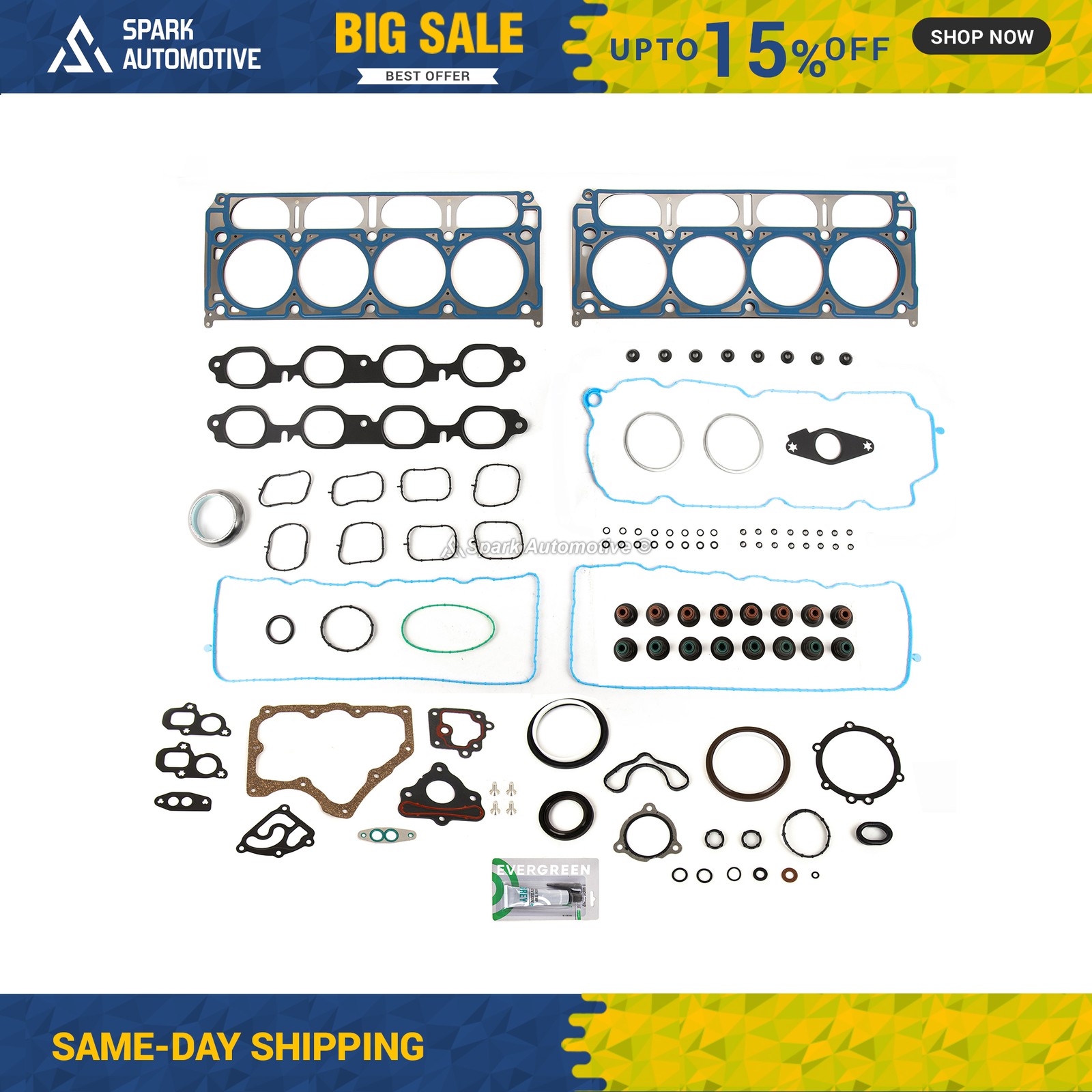 Full Gasket Set Fit 14-20 Chevrolet Cadillac GMC 6.2L