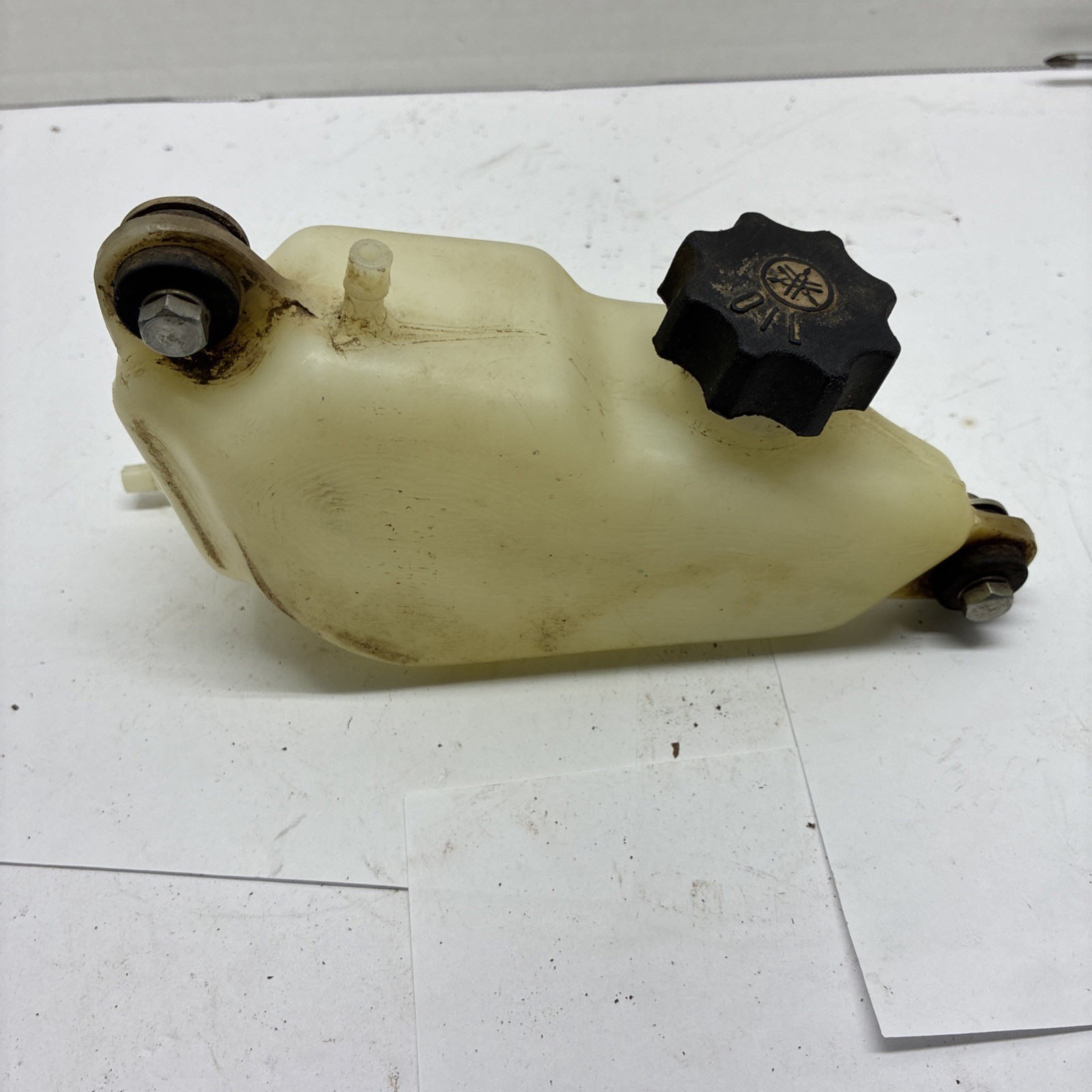 1974 1975 Yamaha MX125 MX175 MX100 Oil Tank with cap 1974 1975 Yamaha MX125 MX175 MX100 Oil Tank with cap