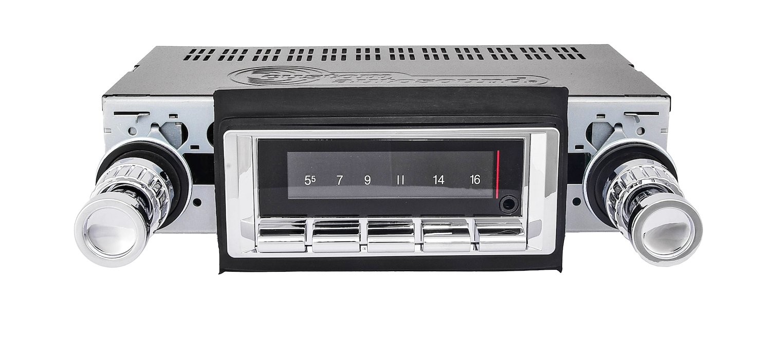 JEGS Classic 740 Series Radio w/Built-in Bluetooth for 1966 Chevrolet Bel Air,